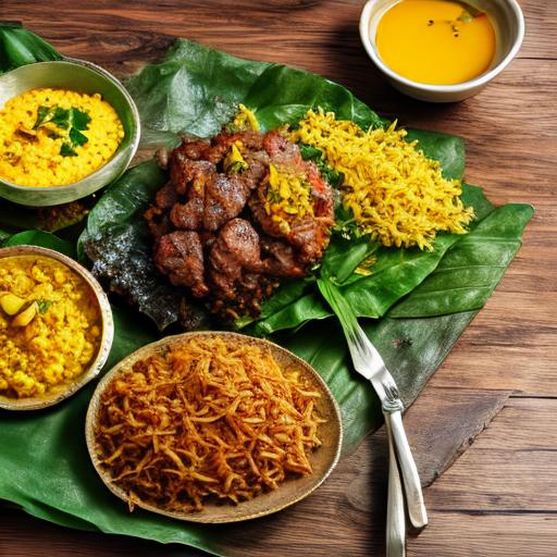 Bamboo Mutton Biryani