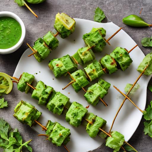 Paneer Hariyali Tikka