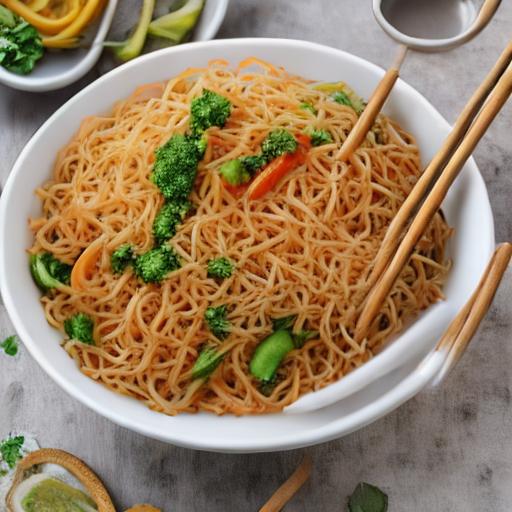 Veg Hakka Noodles